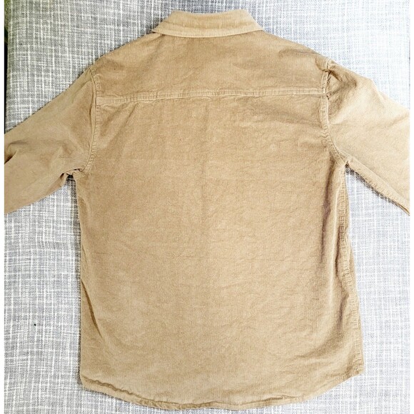Sovereign Code Fresh Corduroy Shirt Rugged Khaki Men's XL - Picture 9 of 12